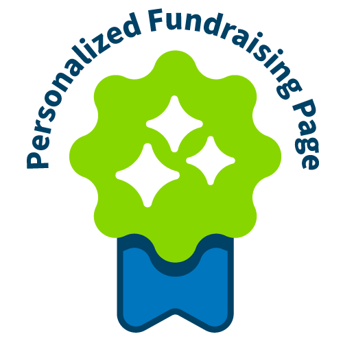 Personalized Fundraising Page Badge