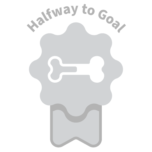 Halfway to goal Badge