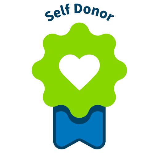 Self Donor Badge