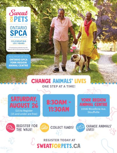 2023 Sweat for Pets YRAC Poster