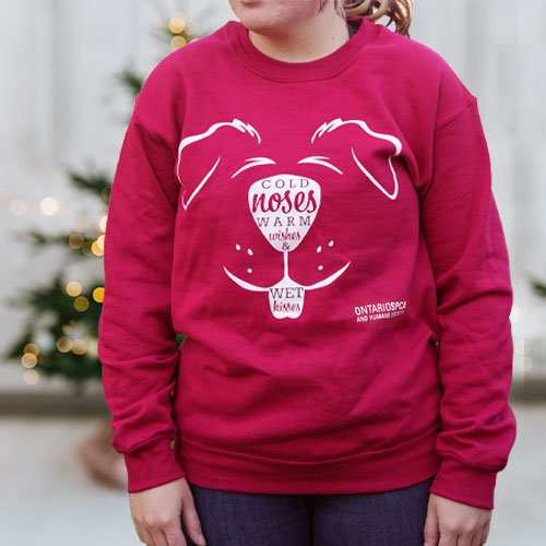 Click here for more information about 'Cold Noses, Warm Wishes' Holiday Sweater (Adult)